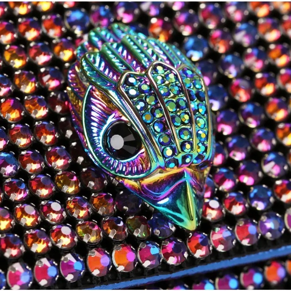 ✨ Kurt Geiger Crystal Eagle Iridescent Shoulder Bag ✨ SOLD OUT EVERYWHERE ✨ - Picture 6 of 7
